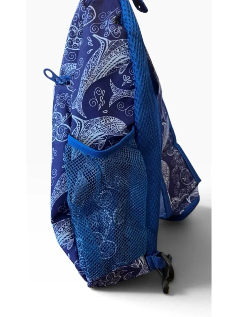 The Dottie Dot Dot Adjustable Sling Bag Purple Dolphin Ocean Crossbody Bag NWT